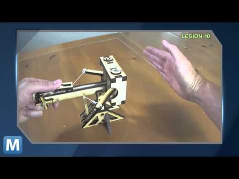 Bring Medieval Warfare to Your Desk with this Mini-Ballista