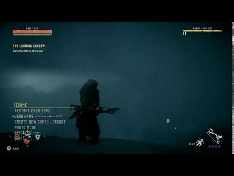 VP Tip: Horizon Zero Dawn - No Weapon on Aloy’s Back