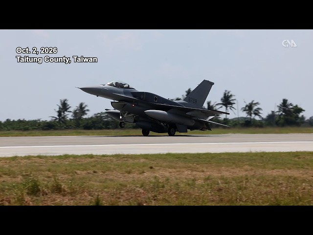 Taiwan receives first 2 F-16V Block 70 fighter jets