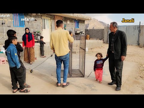 Dehqan returns from work and is upset about his father's addiction. A chaotic life