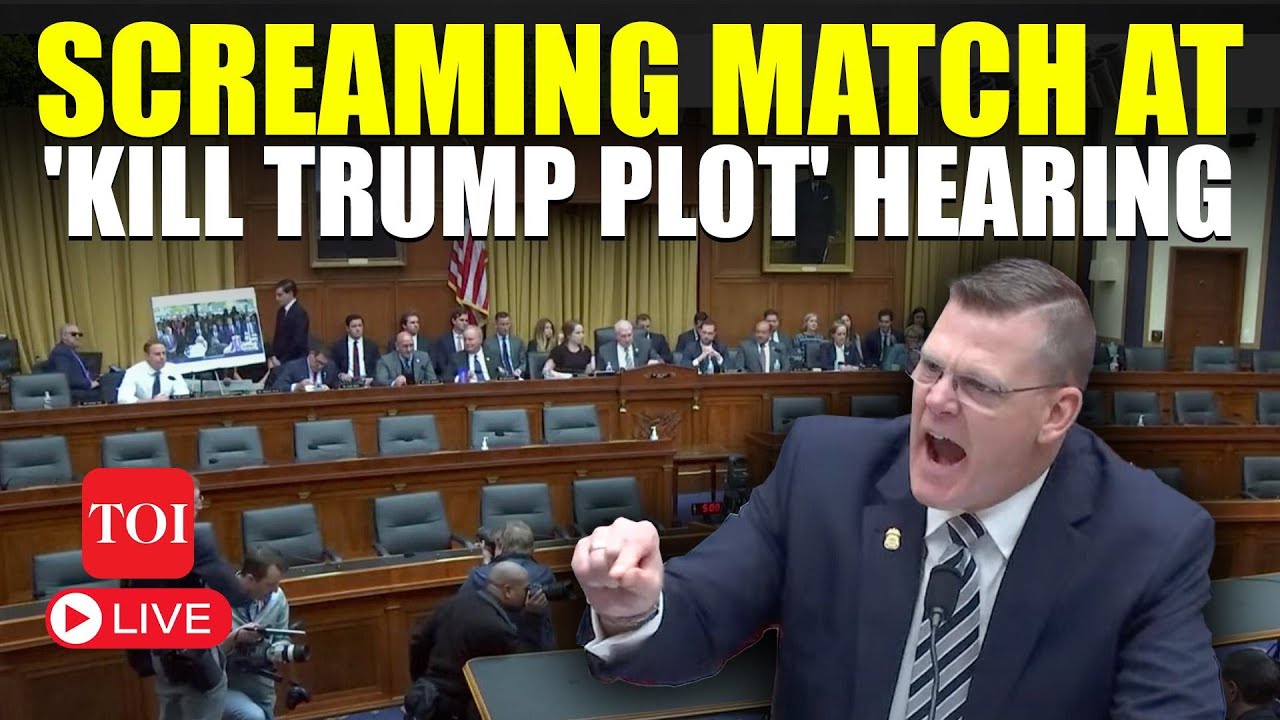 LIVE I 'OUT OF LINE': Secret Service Chief Yells At Pat Fallon At Trump Assassination Hearing