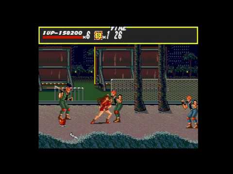 Streets Of Rage / Bare Knuckle [Blaze Playthrough / Hardest Difficulty] (No Commentary)