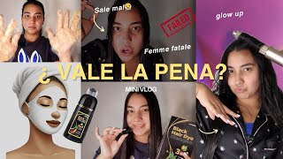 PROBANDO el shampoo tinte viral de Amazon | ¿Vale la pena o fue un FAIL😱