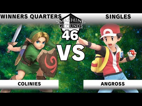 Smashing Grounds 46 - Winners Quarters - Colinies [Young Link] v YJ Angross [Pokemon Trainer]