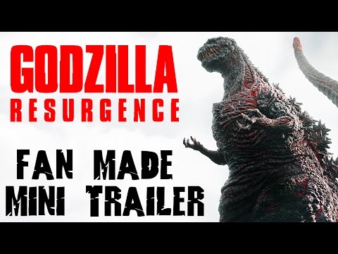 Godzilla Resurgence mini fan trailer