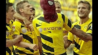 Pierre Emerick Aubameyang - Spider-man celebration / Goal vs bayern munich HD