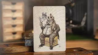 The Parlour Royale Legacy Edition Gold Gilded Playing Cards