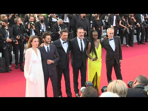 Cannes: "From Africa with Love" film crew on red carpet for closing ceremony | AFP