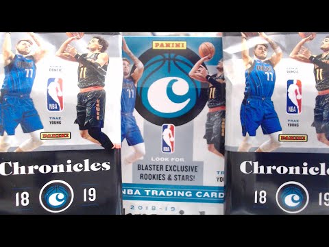 2018-19 Panini Chronicles Basketball Retail 1 Blaster Box & 2 Value Packs