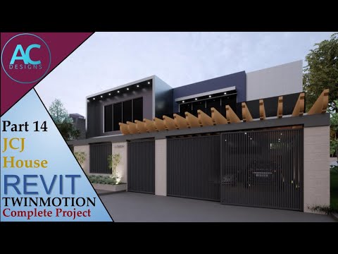 JPJ House | Part 14 | Complete Step By Step Project | Revit and Twinmotion Tutorial