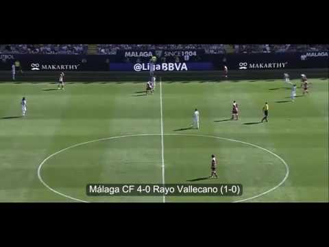 Goles de Samu García en el Málaga CF