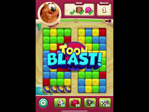 TOON BLAST Levels 3089 - 3096 [No Boosters]