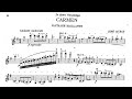 Jenő Hubay Carmen Fantaisie Violin And Piano
