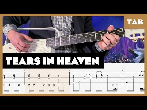 Eric Clapton - Tears in Heaven - Guitar Tab | Lesson | Cover | Tutorial