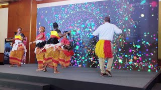 Buganda cultural dance performance in India. ||  Massive cultural performance of Africans in India
