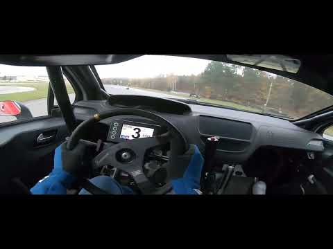 Konrad Dukat Kielce test Peugeot 208 R2 - POV cam onboard - 11.2023