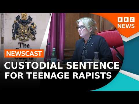 Teen rapists face custody after appeal overturns 'lenient' sentence | BBC Newscast