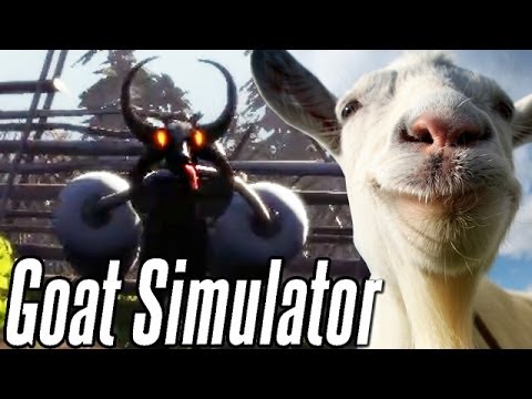 Demoniczna koza Szatana - Goat Simulator PL