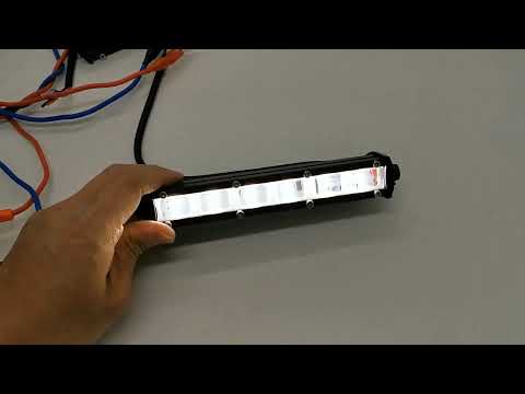Slim 3.8cm thin 7 inch led light bar