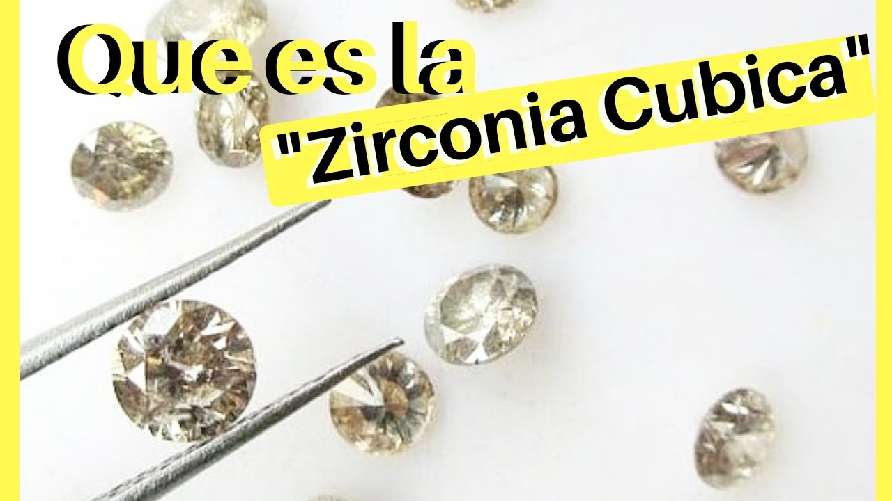 Diferencia entre diamante y zirconia | Que es ZIRCONIA CUBICA | que es zirconia en joyeria