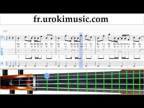 Cours de Violoncelle Axel F - Crazy Frog Tuto Partitions um-i829