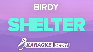 Birdy - Shelter (Karaoke)