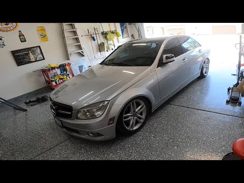 Mercedes Benz C300 | Bc Coilovers | Full Install