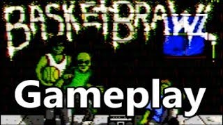 Basketbrawl Atari 7800 Gameplay - The No Swear Gamer