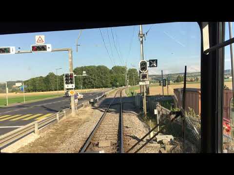 Führerstandsfahrt Orbe-Chvornay OC (TRAVYS)