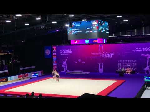 Great Britain Senior Mens Group Balance Routine
