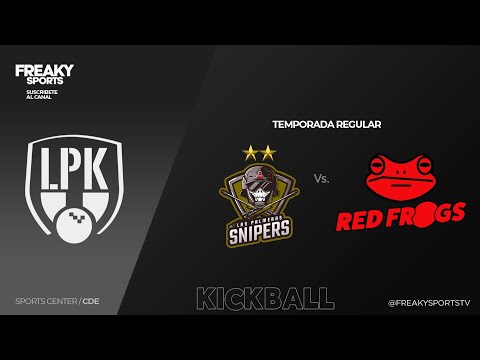 SNIPERS vs RED FROGS - Temporada Regular de la LPK