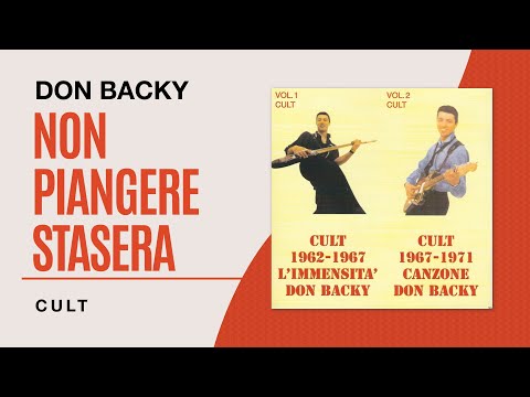 Don Backy - NON PIANGERE STASERA (Video Ufficiale + Testo)