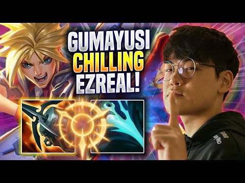 GUMAYUSI CHILLING WITH EZREAL! - T1 Gumayusi Plays Ezreal ADC vs Jhin! | Preseason 2023