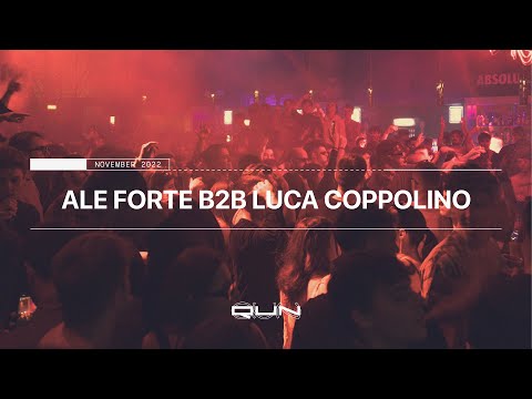 ALE FORTE B2B LUCA COPPOLINO | DJ set live at Qùn | NOVEMBER 2022