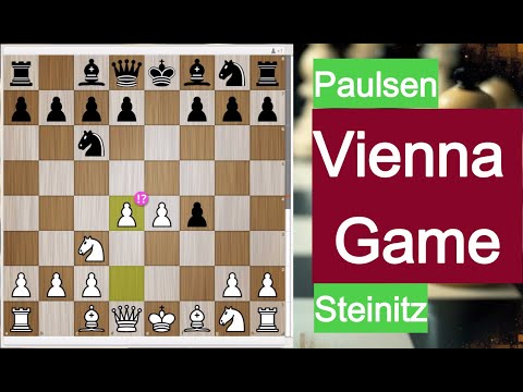 Wild Vienna Game: Steinitz vs Paulsen | King on the Run! (1870)