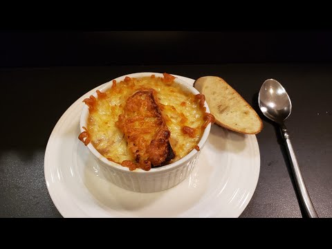 Warm, Cheesy French Onion Soup