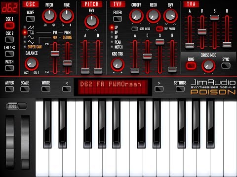3 Minutes With POISON-202 Vintage Synthesizer - Demo for the iPad