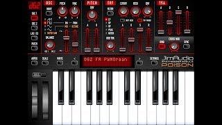 Video thumbnail for 3 Minutes With POISON-202 Vintage Synthesizer - Demo for the iPad by The Sound Test Room