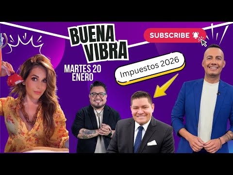 Enero 20,2026 | @tubuenavibrashow Carlos Guaman e impuestos de este 2026 y lo nuevo