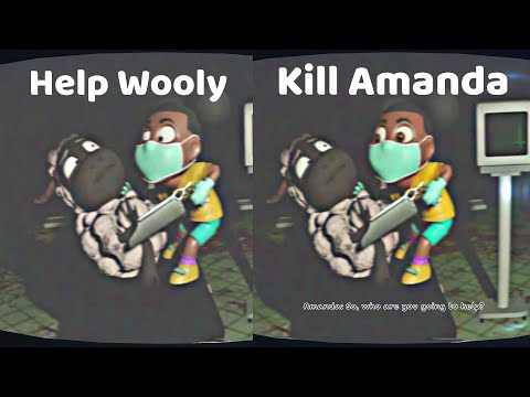 What if you Help Wooly vs Kill Amanda During Surgery - Amanda the Adventurer