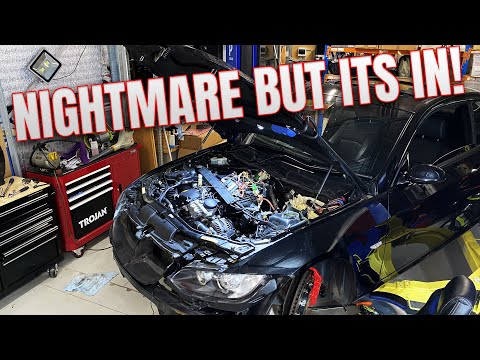 BMW E92 335i N54 Engine Replacement: Getting It DONE!