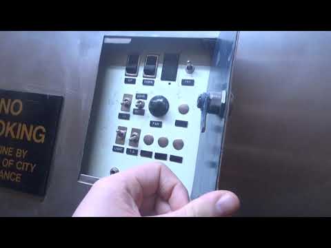 Creepy Basement! Westinghouse MPH RT Hydraulic Service Elevator @ Hartwell Building - Pittsburgh, PA