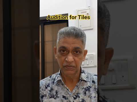 Sandip V Pednekar Audition for Tiles