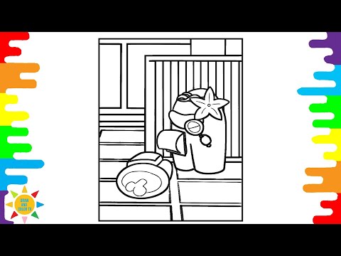 Among Us a Detective Coloring Page | Among Us Coloring | Jim Yosef - Can't Wait