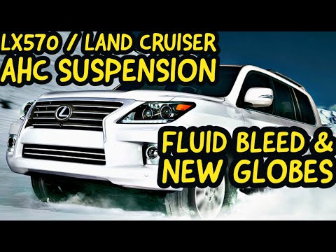 LX570 & LC200 AHC Suspension - Step by Step Globe Accumulator Replacement and Installation