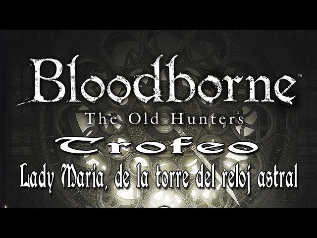 Vídeo relacionado con TYdfhSHR Figura de torre del reloj astral Bloodborne: The Old Hunters: Lady Maria of The Astral Clocktower de 16 cm, materiales de protección del medio ambiente, adecuados para el hogar, oficina