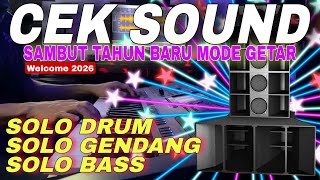 Download lagu CEK SOUND HAJATAN VERSI  MALAM TAHUN BARU 2026 BASS MELEDAK DI PERGANTIAN TAHUN. mp3