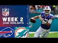 Bills vs. Dolphins Week 2 Highlights | NFL 2021