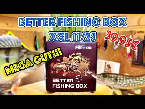 😳 Best box this year? Only ❤️ for the box! Better Fishing Box XXL November 25 Unboxing review