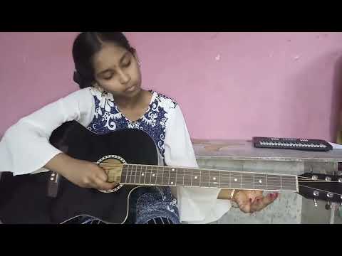 Birthday 🎉🎂 Song Playing In Guitar By Madhulika